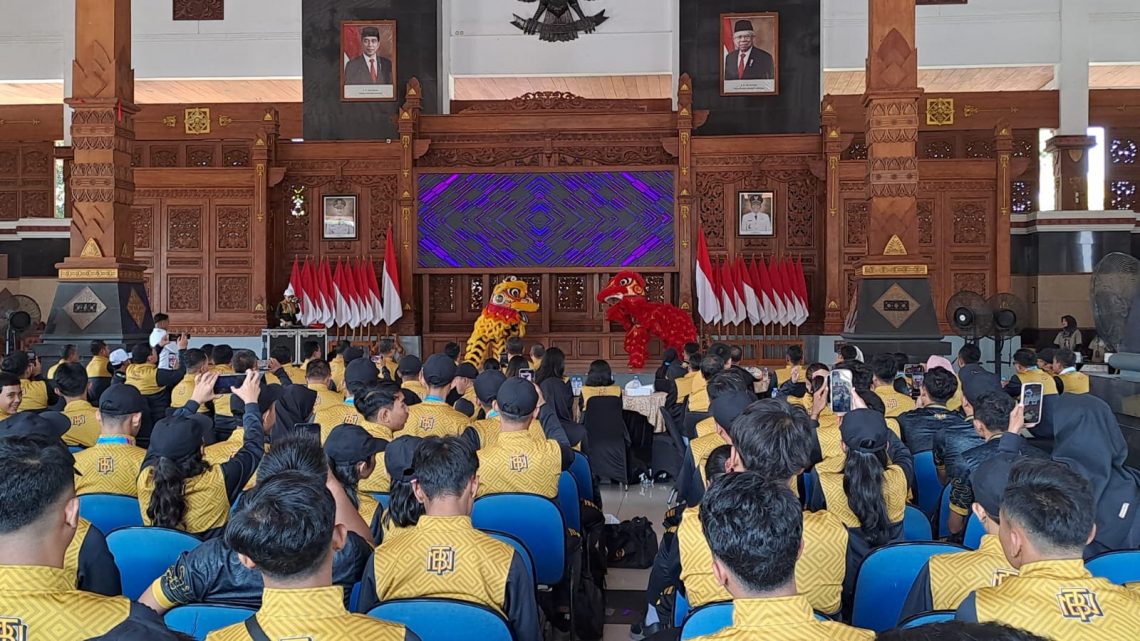 Atlet barongsai.