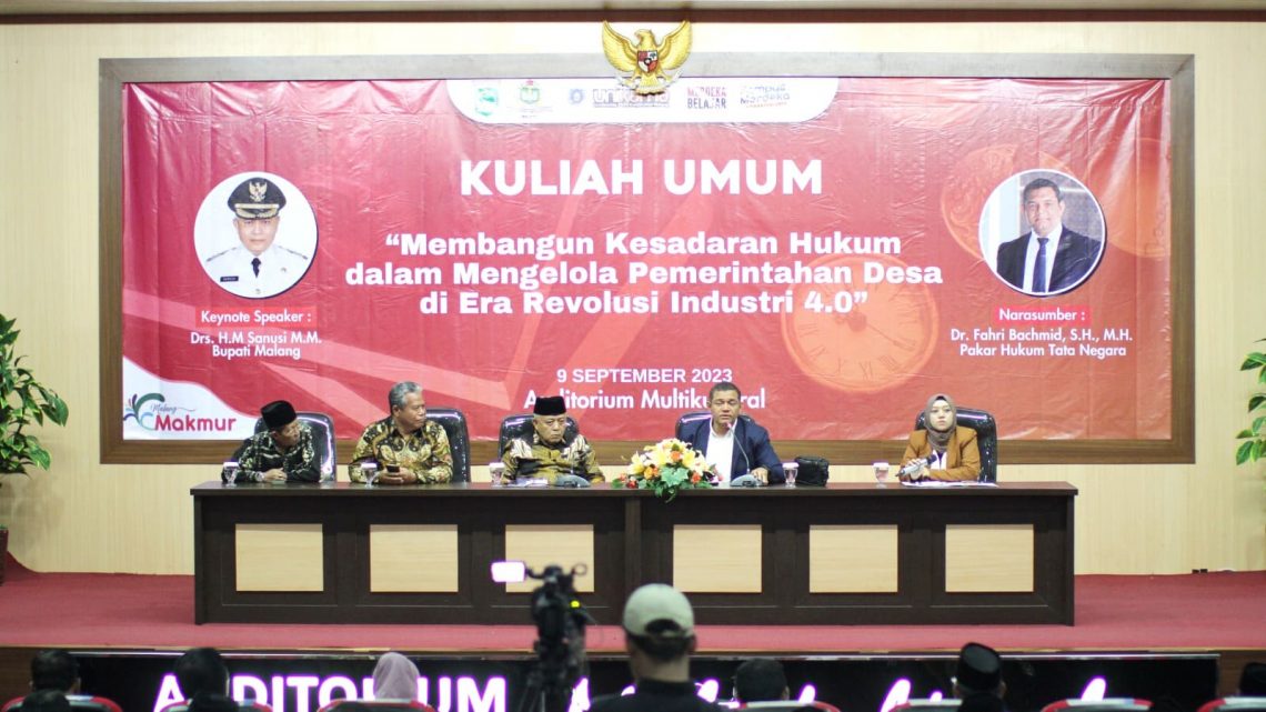 Kuliah umum di Unikama.