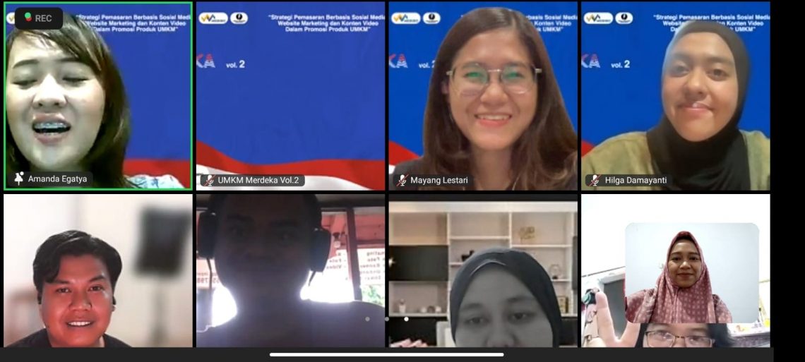 UMKM Merdeka Vol 2, Pelaku Bisnis Diedukasi Strategi Marketing hingga Bikin Video Promosi Low Budget 1 UMKM Merdeka Vol 2.