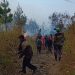Kebakaran hutan Arjuno.