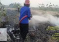 5 Hektare Lahan Kilang Minyak di Tuban Terbakar