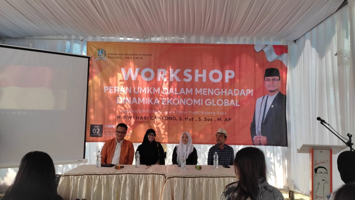 Workshop di acara Iwapi Kabupaten Malang. Foto: Salvadora Erik/Tugu Jatim