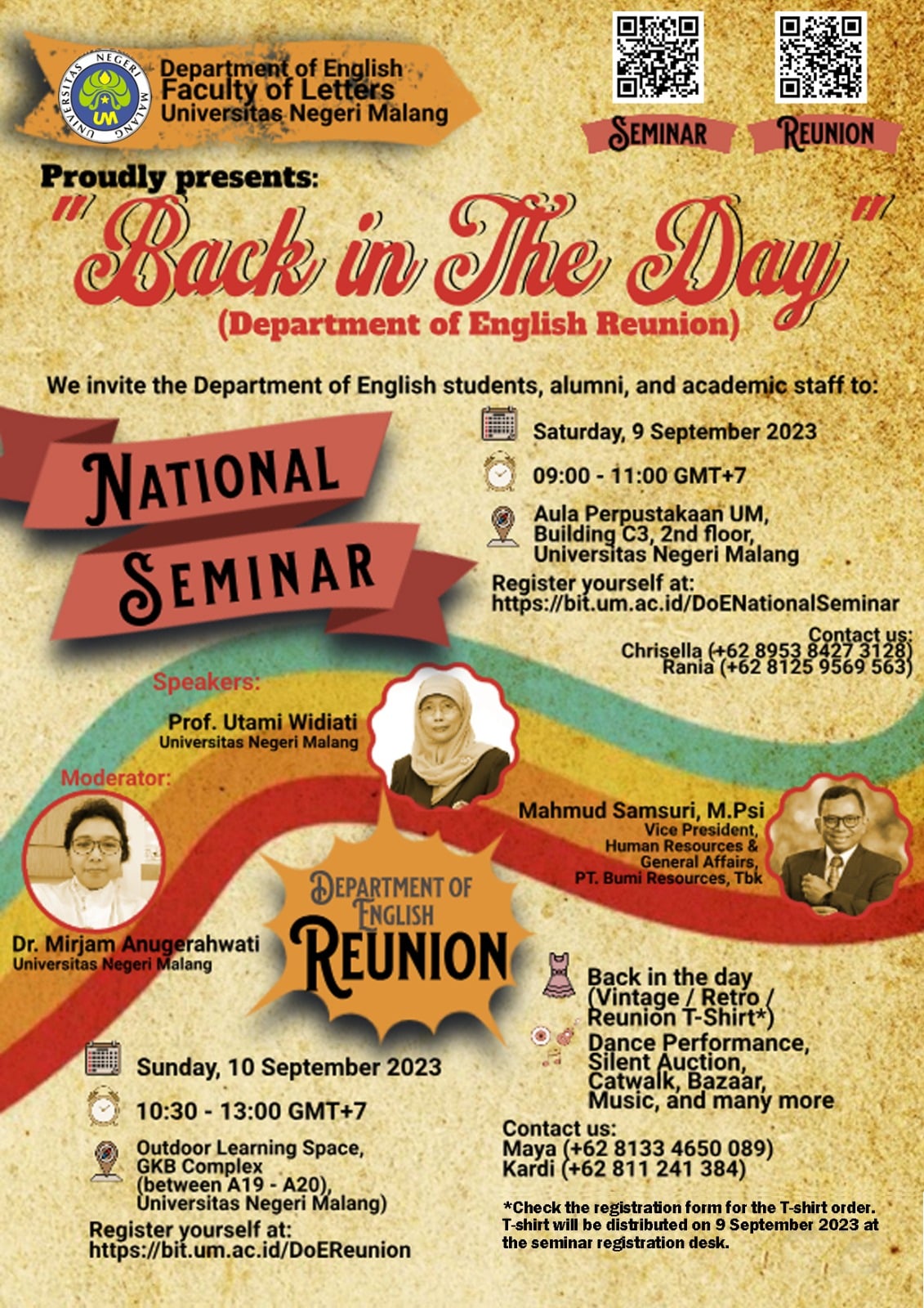 Kangen Masa Kuliah? Ayo Reuni di Back in The Day Departemen Sastra Inggris Universitas Negeri Malang 1 back in the day tugu jatim