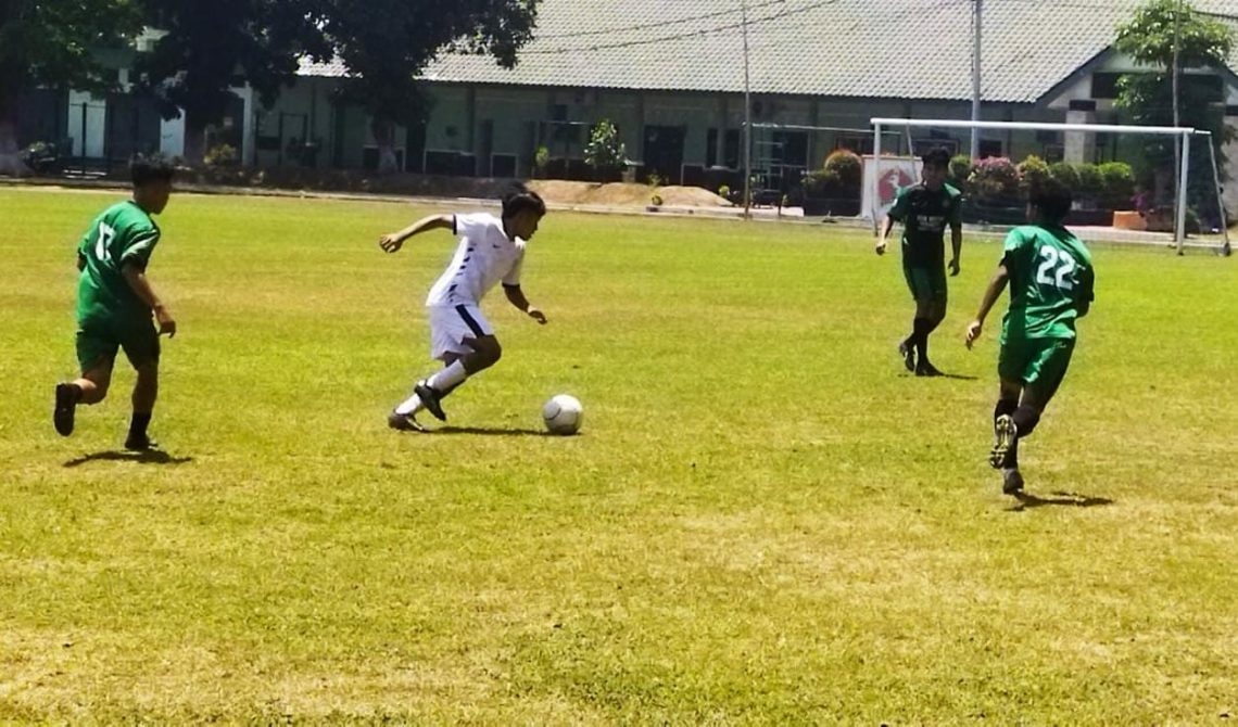 Final Majapahit Super League 2023 di Mojokerto, AS Twins Bertemu Mojosari FC 1 Laga semifinal MSL 2023. Foto: Panpel MSL 2023