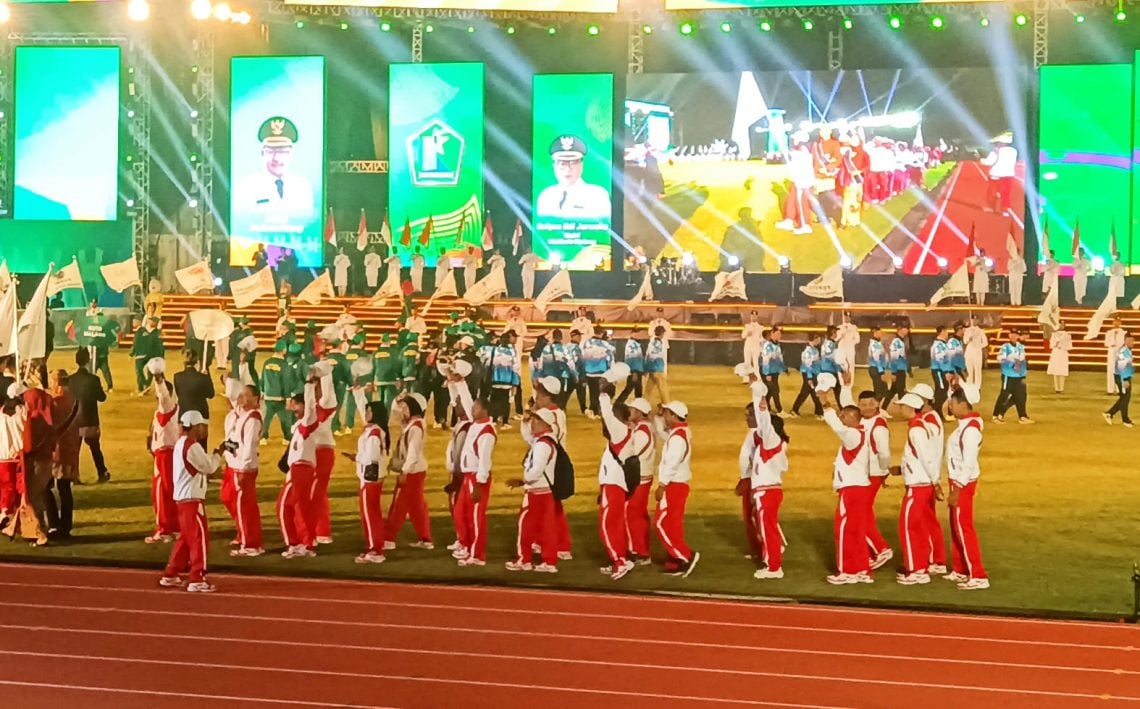 kontingen kabupaten malang tugu jatim