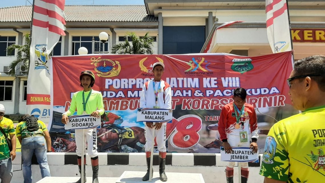 Porprov Jatim, Cabor Berkuda Kabupaten Malang Raih Medali Emas dan Perunggu 1 porprov jatim tugu jatim
