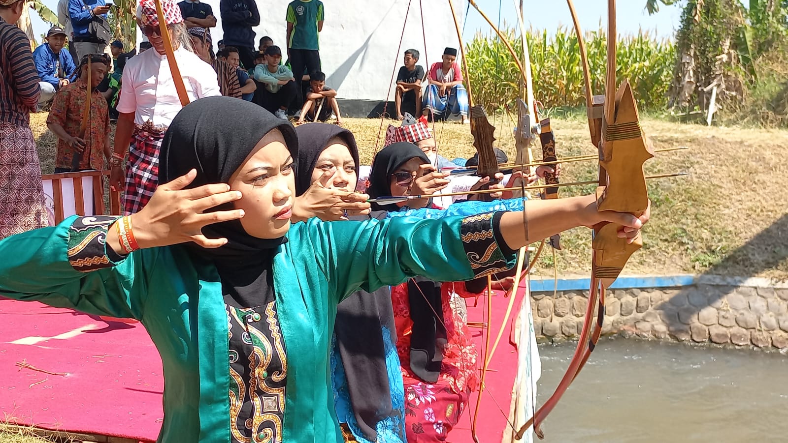 Serunya Jemparingan di Atas Sungai Dam Pleret Pasuruan 4 WhatsApp Image 2023 09 11 at 08.47.52