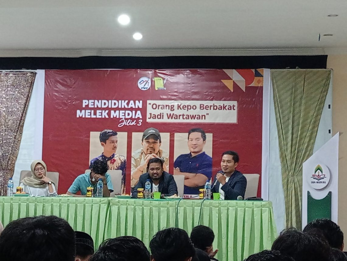 Pendidikan Melek Media FWP Kupas Modal Penting Jadi Wartawan 1 pendidikan melek media tugu jatim