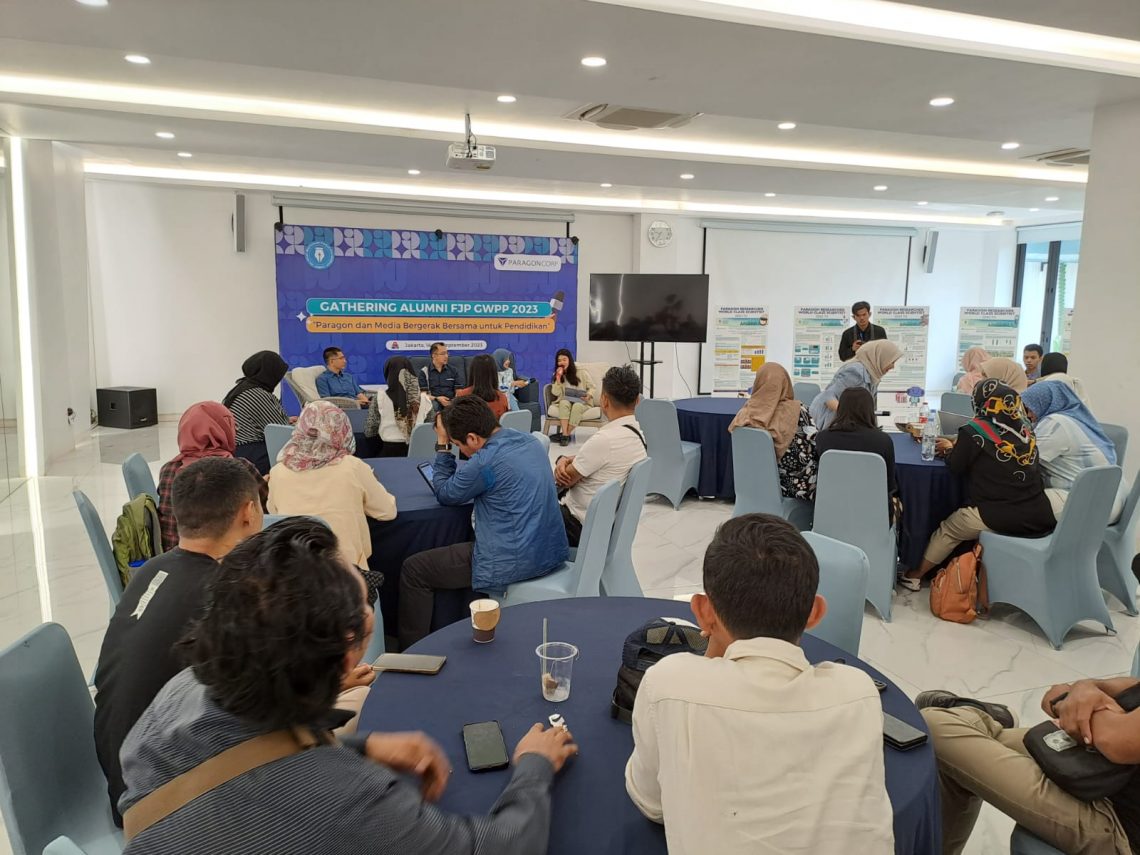Suasana diskusi di Paragon Hall Swadarma Raya, Jakarta Selatan. Foto: Rochim/Tugu Jatim