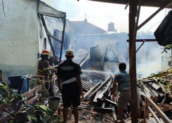 Gudang Arsip UOBF Puskesmas Bangilan Tuban Ludes Terbakar