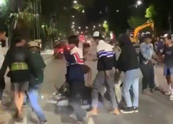Viral Video Pengeroyokan Usai Festival Makanan Khas Kota Pasuruan