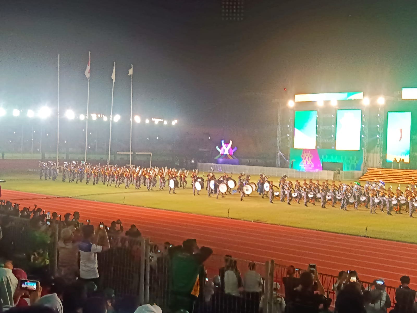 Opening ceremony Porprov VIII Jatim.