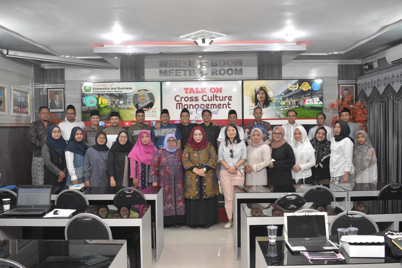 Peserta visiting scholar di FEB Unisma.