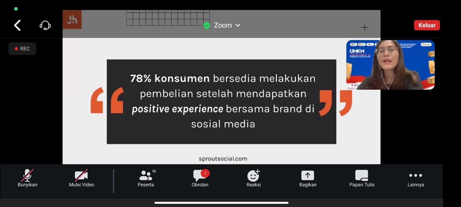 UMKM Merdeka Vol 2, Pelaku Bisnis Diedukasi Strategi Marketing hingga Bikin Video Promosi Low Budget 3 UMKM Merdeka Vol 2 Tugu Jatim.