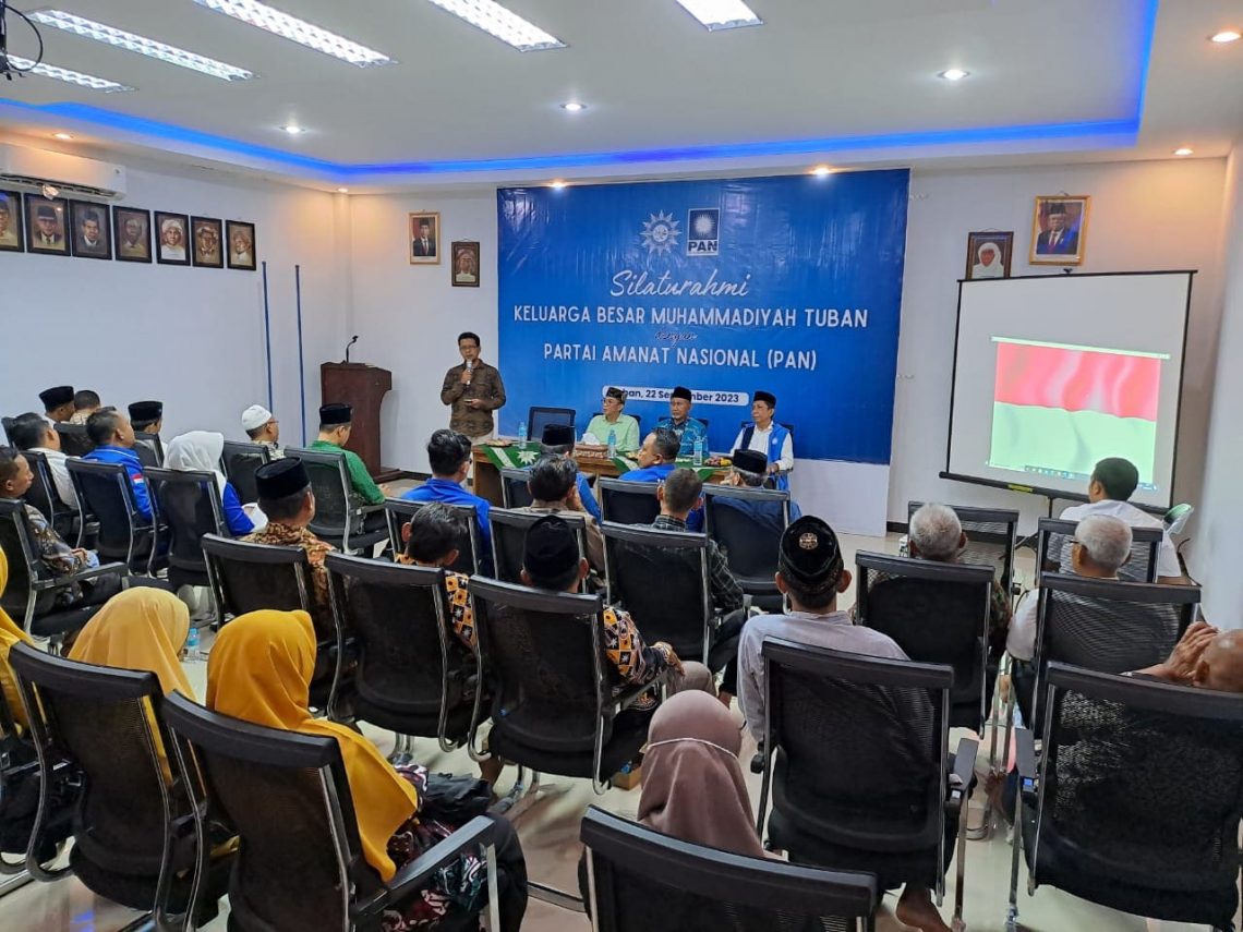 Minta Restu Jelang Pemilu 2024, DPW PAN Jatim Silaturahmi ke PD Muhammadiyah Tuban 1 DPW PAN Jatim.