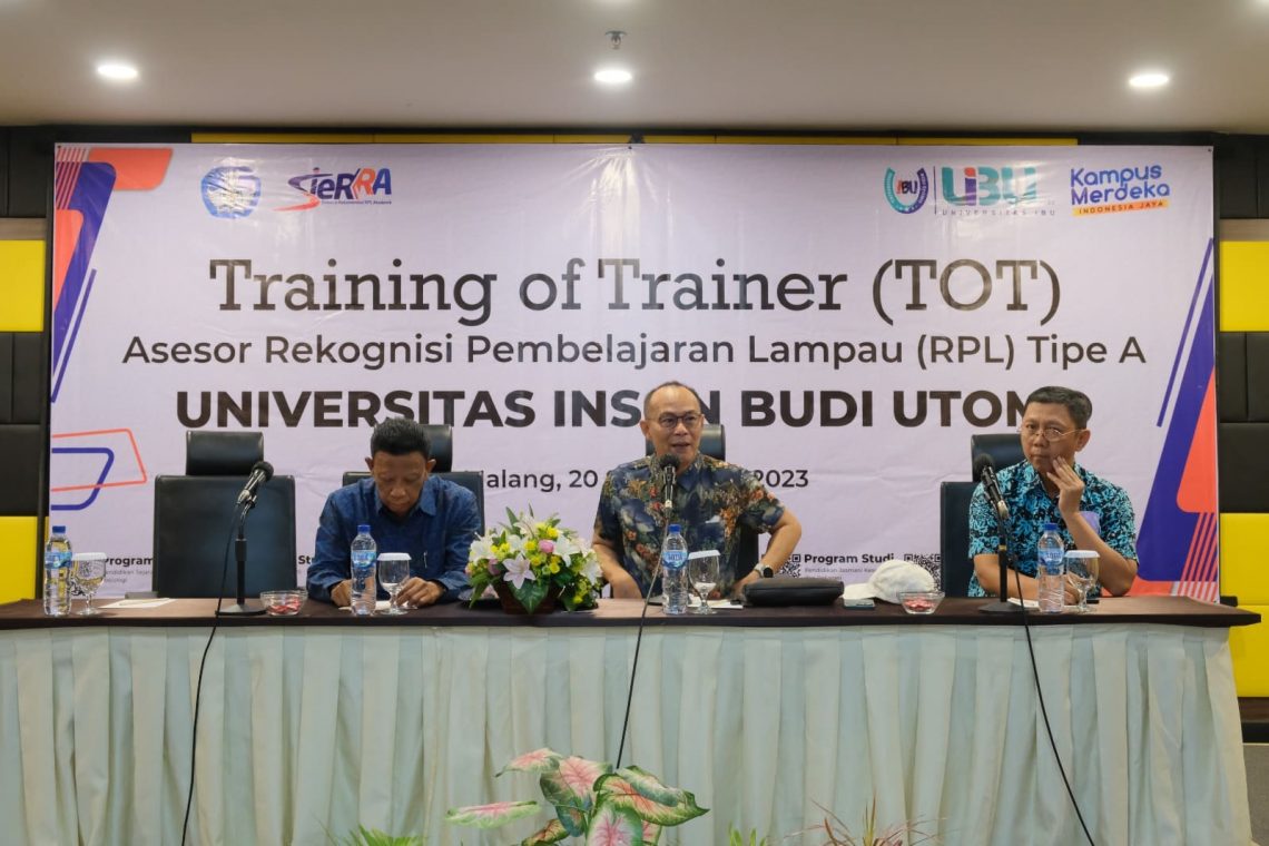 Universitas IBU Gelar Training of Trainer Rekognisi Pembelajaran Lampau 1 Universitas IBU.