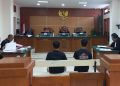 Terdakwa penimbun solar.