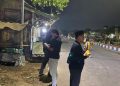 Tersangka pembacok.