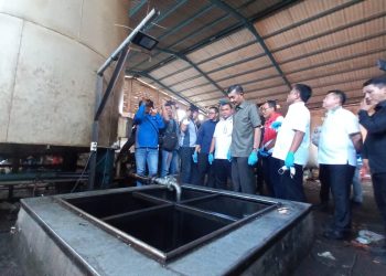 Penimbunan solar.