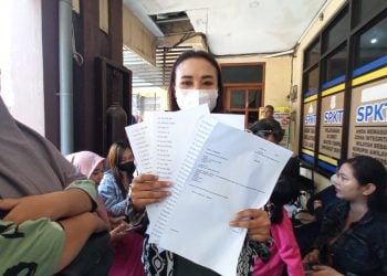 korban arisan bodong.