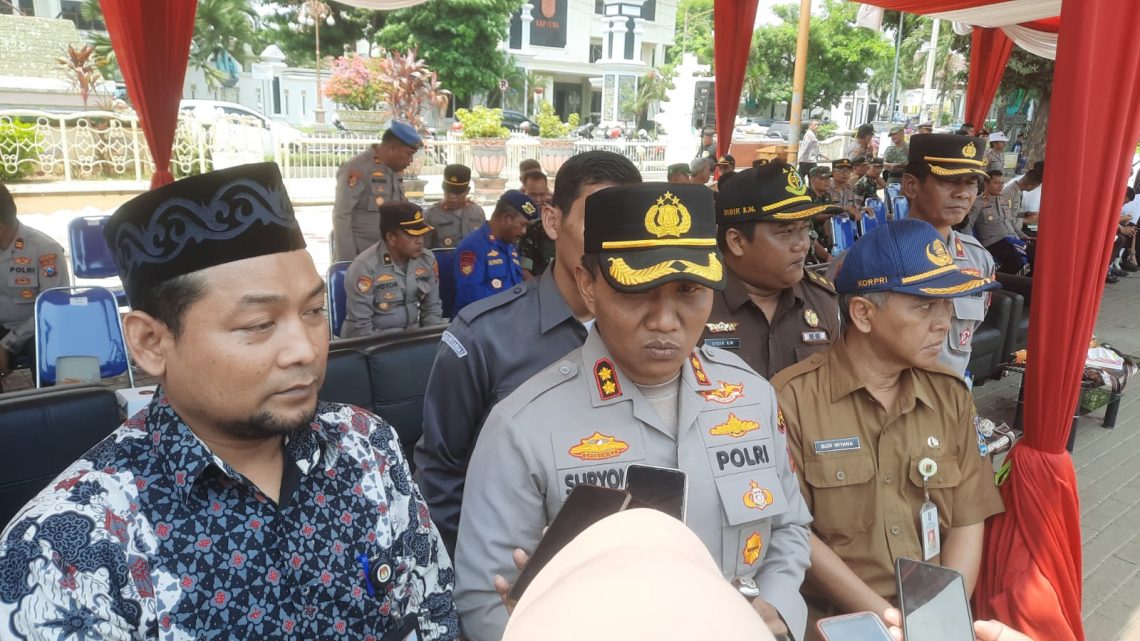 Peta Kerawanan Pemilu 2024, Kapolres Sebut di Tuban Tak Ada Zona Merah 1 Kerawanan pemilu.
