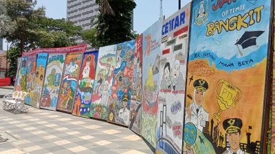 mural tugu jatim