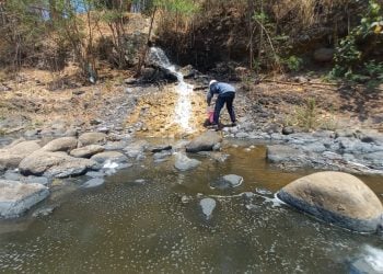 DLH Jatim Ambil Sampel Air Dari Sungai Welang dan Saluran Pembuang Limbah Pabrik di Pasuruan