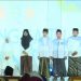 Hari Santri Nasional 2023, Santri Bersolek Dengan Sarung Nusantara di Grahadi Surabaya 10 santri tugu jatim