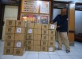 4.904 Botol Tinta Untuk Pemilu 2024 Tiba di KPU Kota Malang