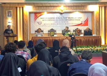 Gandeng Unim, KPU Kabupaten Mojokerto Sebar Pesan Pemilu Lewat Nobar Film Kejarlah Janji