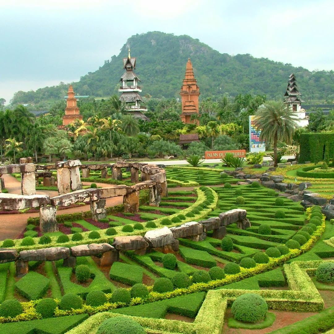 Nang Nooch Tropical Botanical Garden di Thailand.