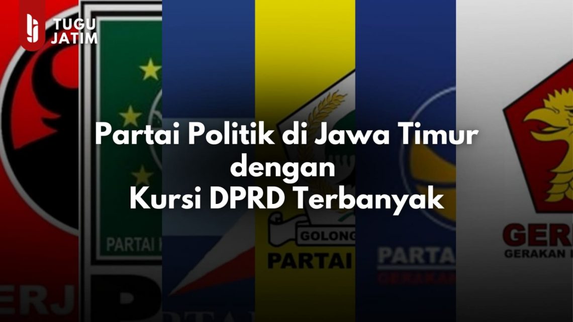 6 Partai Politik di Jawa Timur dengan Kursi DPRD Terbanyak 1 Partai politik di Jawa Timur.