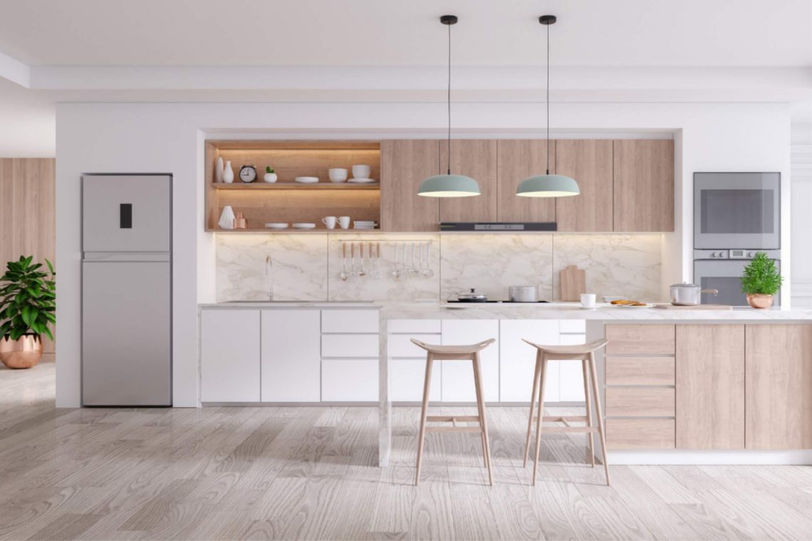 7 Tips Dapur Minimalis Cocok untuk Keluarga Baru, Terkesan Simpel dan Elegan 1 Dapur minimalis.