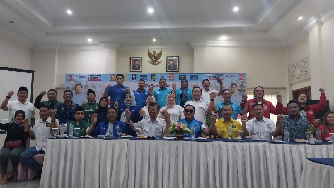 Target Menang 1 Putaran, Koalisi Partai di Tuban Bentuk Tim Pemenangan Prabowo-Gibran 1 Prabowo-Gibran.