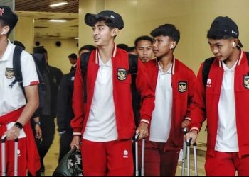 Pemain Timnas Indonesia.