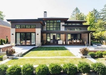 Desain rumah America.