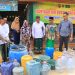 Bantuan air bersih.