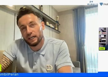 Sharing Session, Pesepakbola Marc Klok Bagi Tips Tularkan Aura Positif dengan Tampil Fashionable 1 Marc Klok.