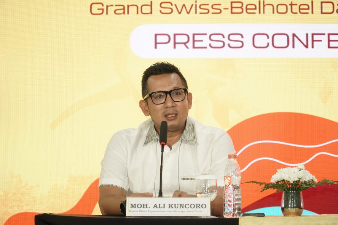 Kepala Dinas Kepemudaan dan Olahraga Provinsi Jatim, M Ali Kuncoro. Foto: Media PSSI