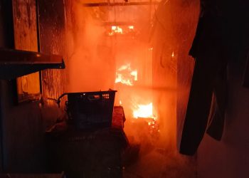 Rumah Laundry di Malang Terbakar, Kerugian Capai Rp500 Juta