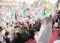 Khofifah Ajak Warga Jatim Tolak Agresi Israel Terhadap Palestina