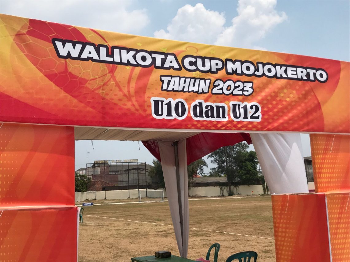 Turnamen usia dini Kota Mojokerto 2023 hampir rampung. Foto: Hanif Nanda/Tugu Jatim