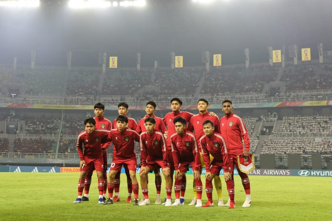 Skuad Timnas U-17 Indonesia. Foto: LOC WCU 17/BRY