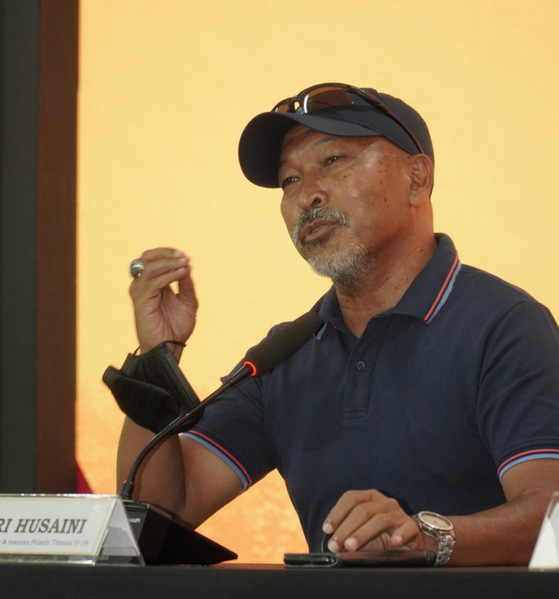 Fakhri Husaini Heran Penampilan Timnas U-17 Indonesia Banjir Kritikan 1 Mantan pemain Timnas Indonesia, Fakhri Husaini. Foto: Pusat Informasi Piala Dunia U-17 2023 Surabaya