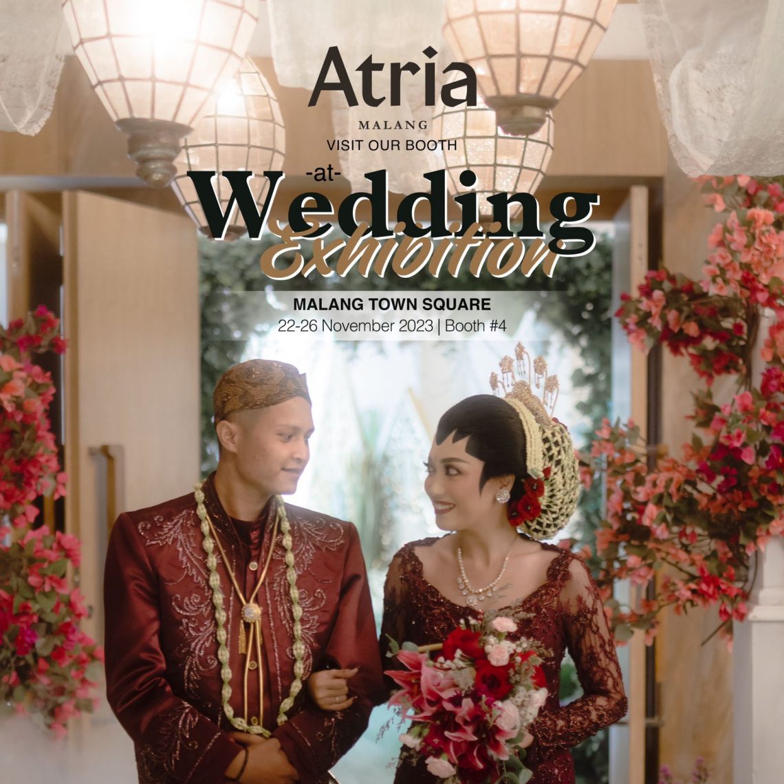 Penawaran Spesial Atria Hotel Malang di Pameran Pernikahan Matos 1 Atria Hotel Malang hadir di Wedding Exhibition Malang Town Square pada 22-26 November 2023. Foto: dok Atria Hotel Malang