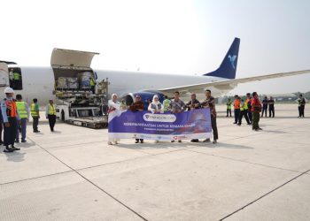Pesawat Bantuan Kemanusiaan Dikirim ParagonCorp Untuk Palestina