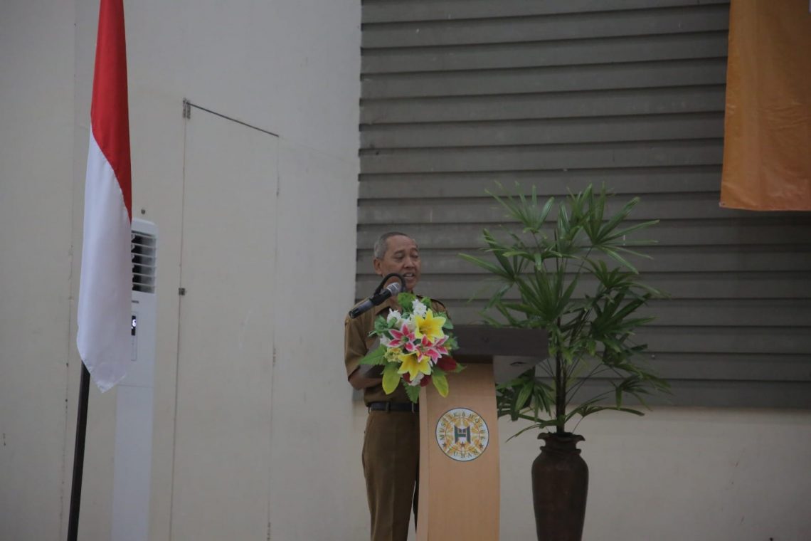 Sekretaris Daerah Tuban, Budi Wiyana membuka Orientasi Pegawai Pemerintah dengan Perjanjian Kerja (PPPK) di Hotel Mustika Tuban, pada Senin (20/11/2023). FotoL dok Diskominfo Tuban