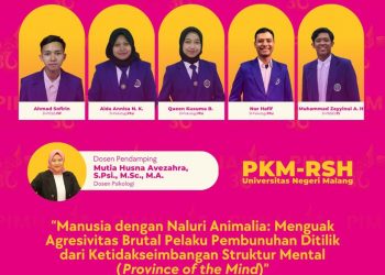 Mengulik Ketidakseimbangan Struktur Mental Narapidana Pembunuhan, Tim PKM Fakultas Psikologi UM Lolos Pimnas 36
