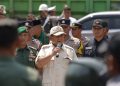 Prabowo Bagikan 158 Sepeda Motor ke Kodim 0811 dan Polres Tuban