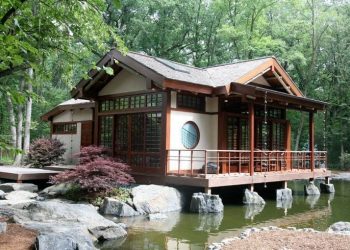 Inspirasi desain rumah Jepang.